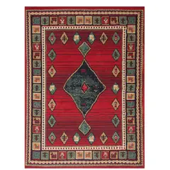 CANNON - Alfombra Zinnia Rojo 133x180