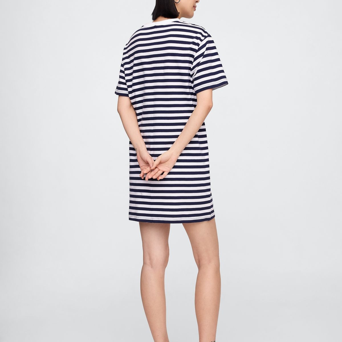 GAP - Vestido Mujer Mini T-Shirt Azul Gap