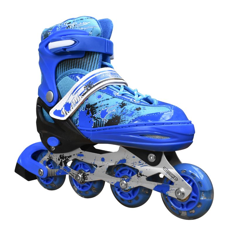 GENERICO - Patines en línea Pedalcity Blue Black Fitness 191
