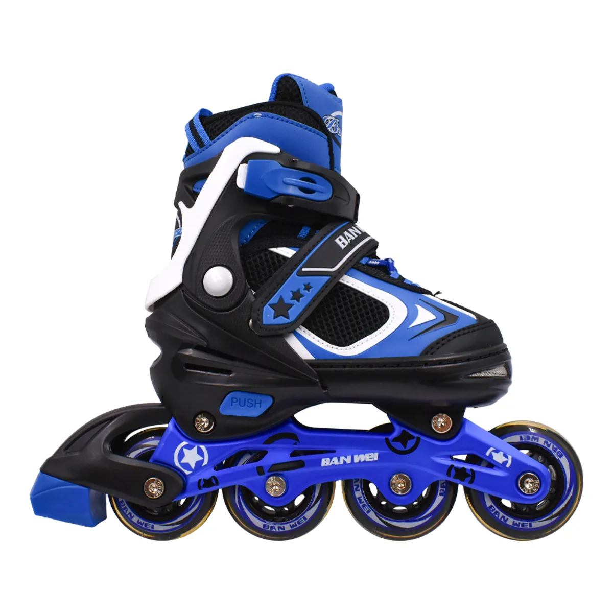 GENERICO - Patines en línea Ban Wei Iris-201 Azul