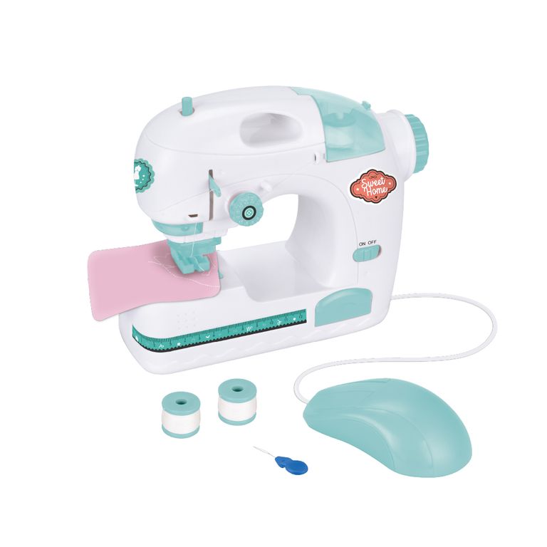 Maquina Coser Juguete Costura Real Luz Sonido
