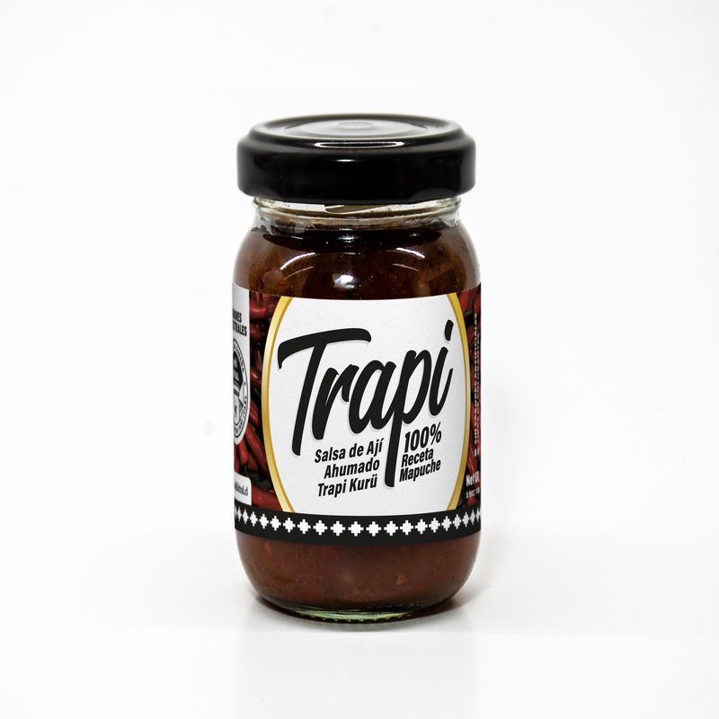 GENERICO - Trapi Kurü Salsa de Ají Cacho Cabra Ahumado  110 gr Willi Kitral
