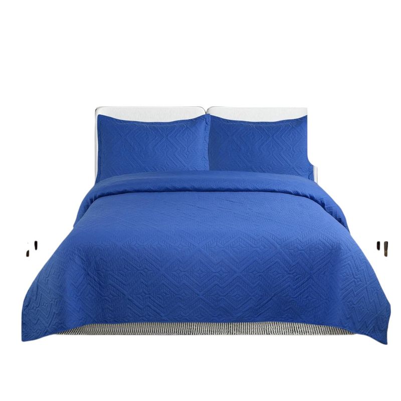 ANGELES DEL HOGAR - CUBRECAMA QUILT DE VERANO UNICOLOR TF KING