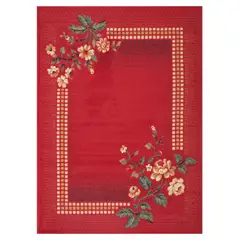 CANNON - Alfombra Hortensia Rojo 133x180