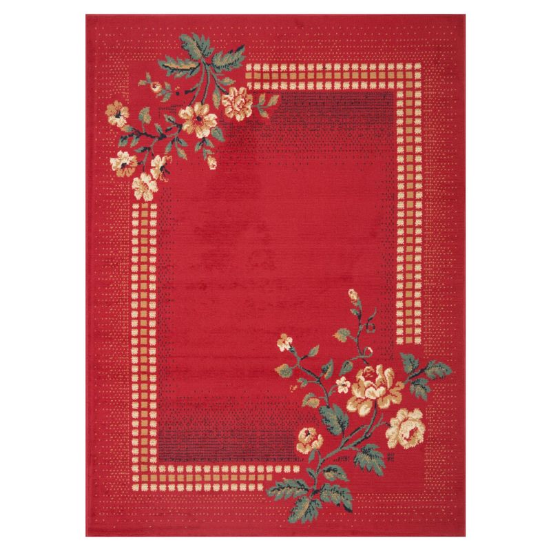 CANNON - Alfombra Hortensia Rojo 150x200