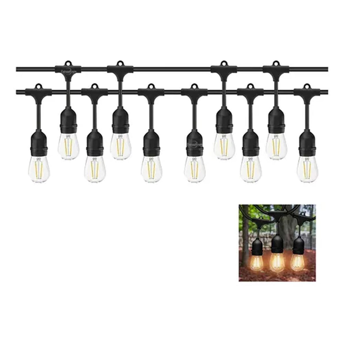 OFERTABKN - Guirnalda Luces Led 10metros 20ampolletas Exterior Interior
