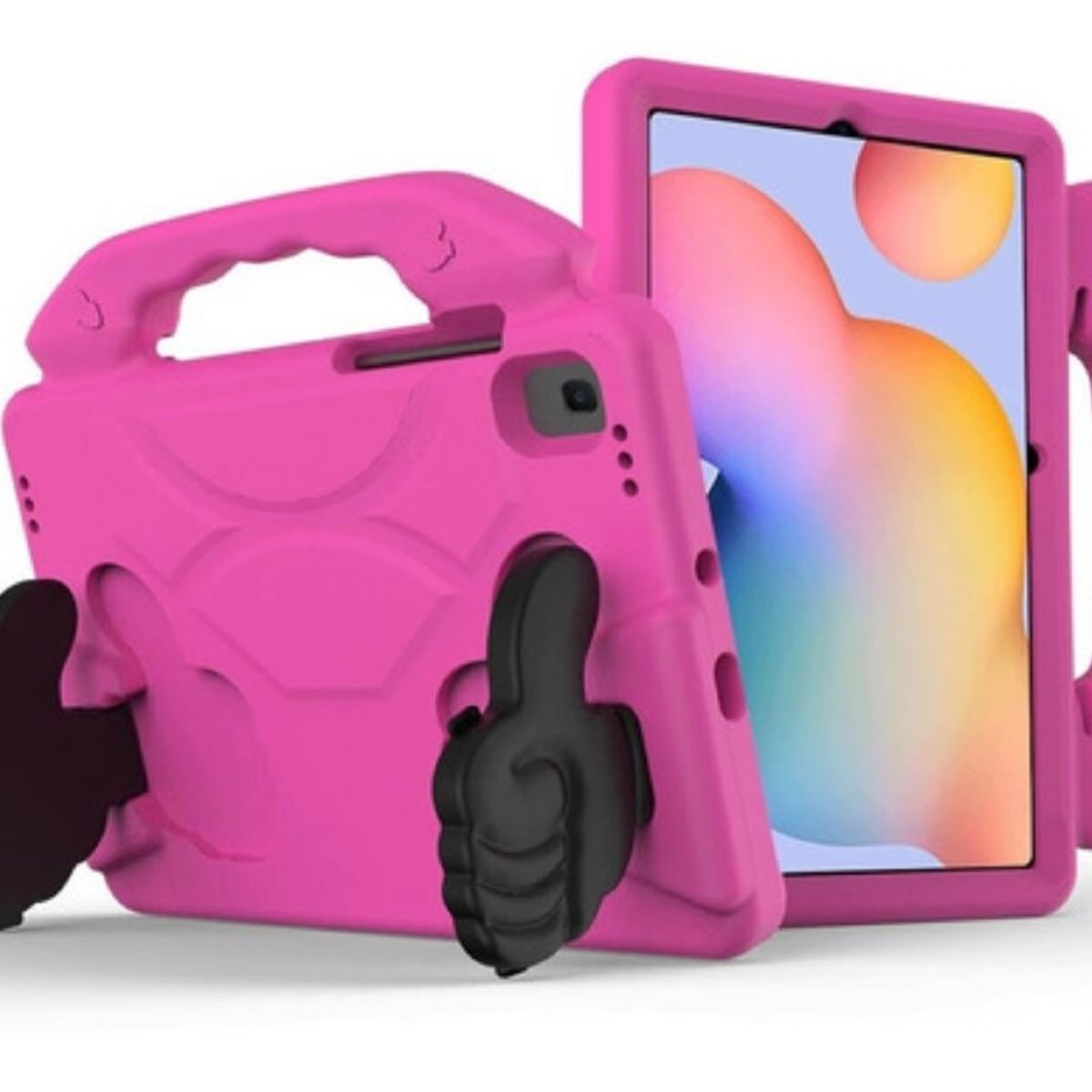 GENERICO - Carcasa Niños Anti-golpes Para Tablet Lenovo M9 Tb310 Fucsia