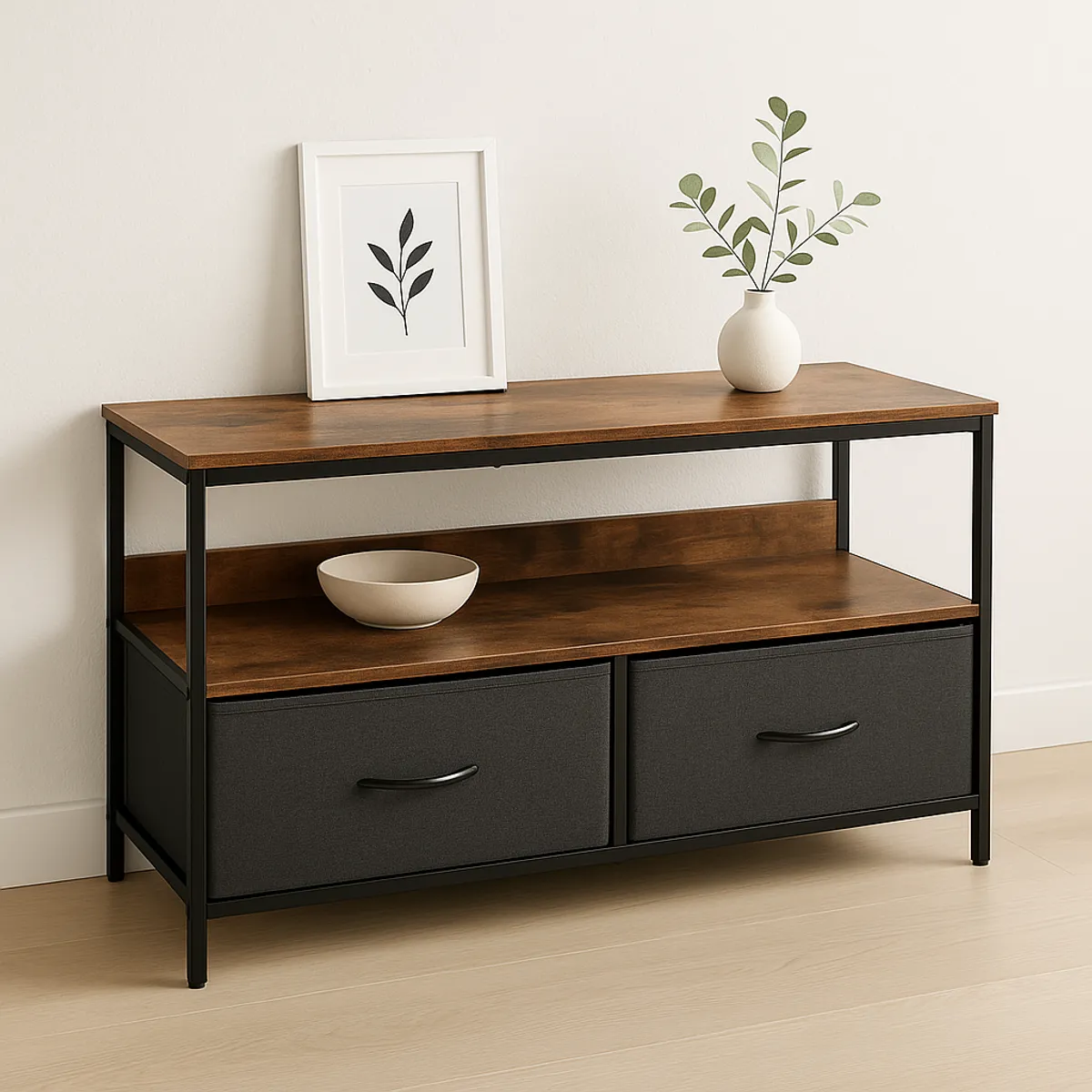 HABITA2 CHILE - Rack Organizador Julian - Mesa TV