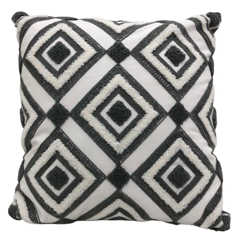 GENERICO - Funda De Cojín Decorativa Hermosos Bordado 45x45
