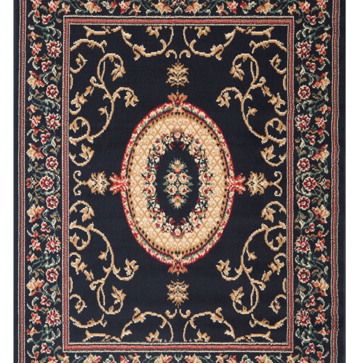 CANNON - Alfombra Camelia Negro 133x180