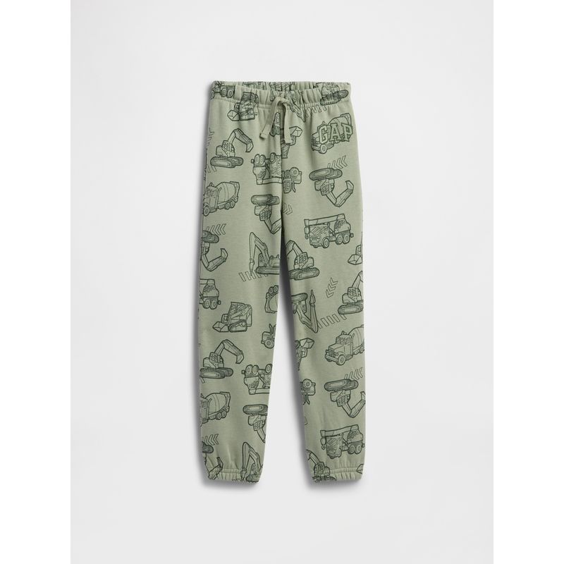 GAP - Pantalón De Buzo Toddler Niño Logo Print Verde Gap