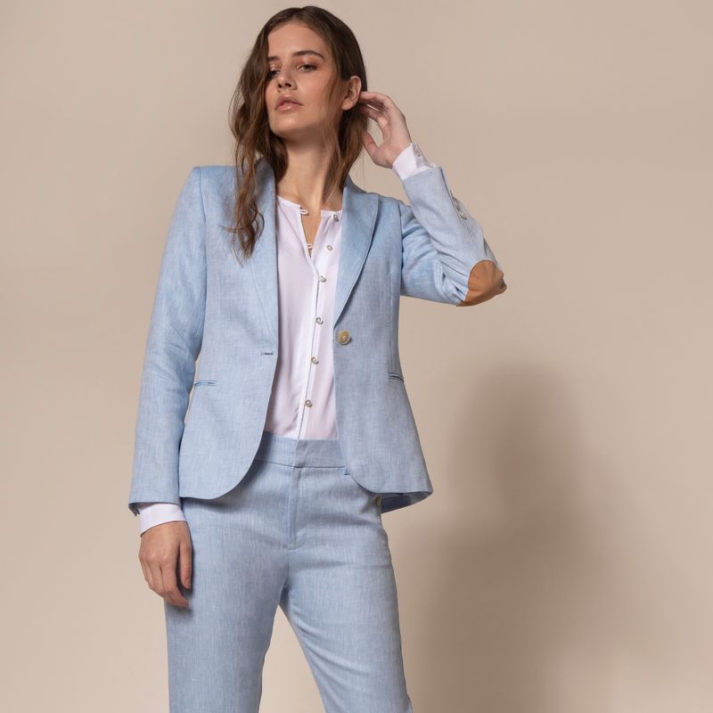 SAVILLE ROW - Blazer Lino Mujer