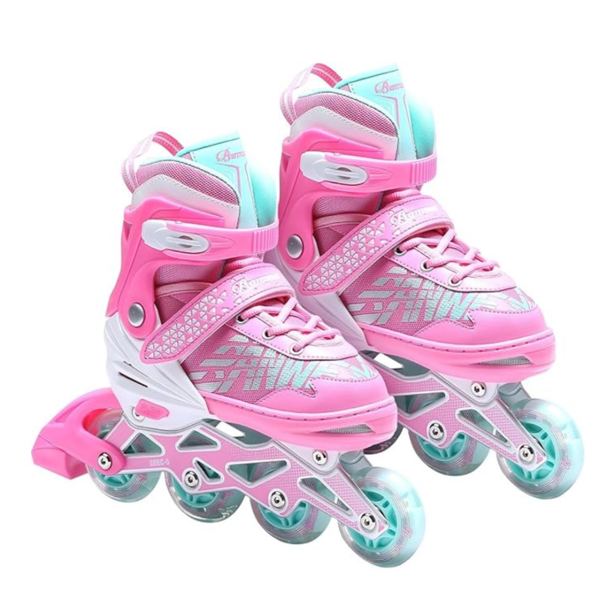GENERICO - Patines en línea ajustables Infantiles BanWei Pink