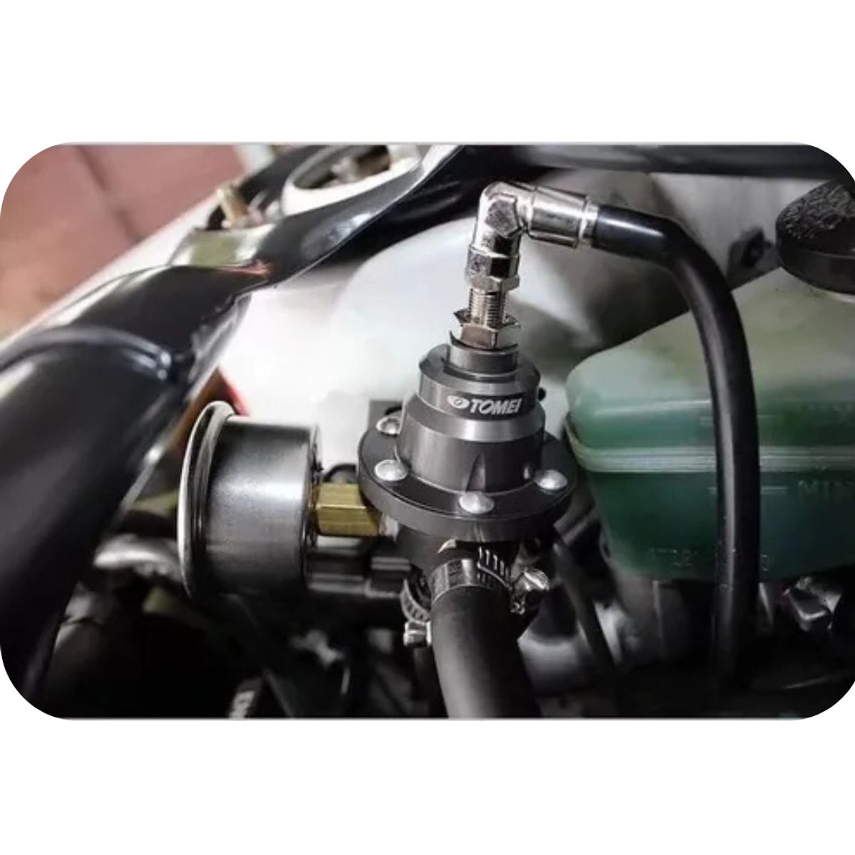 GENERICO - Regulador De Presión De Bencina Type S Universal Ajustable