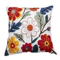 Funda De Cojín Decorativa Hermosos Bordado 45x45