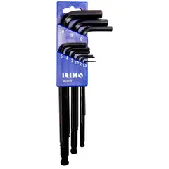 IRIMO - Set Juego De Llaves Allen Metricas 9 Piezas 48-9-H