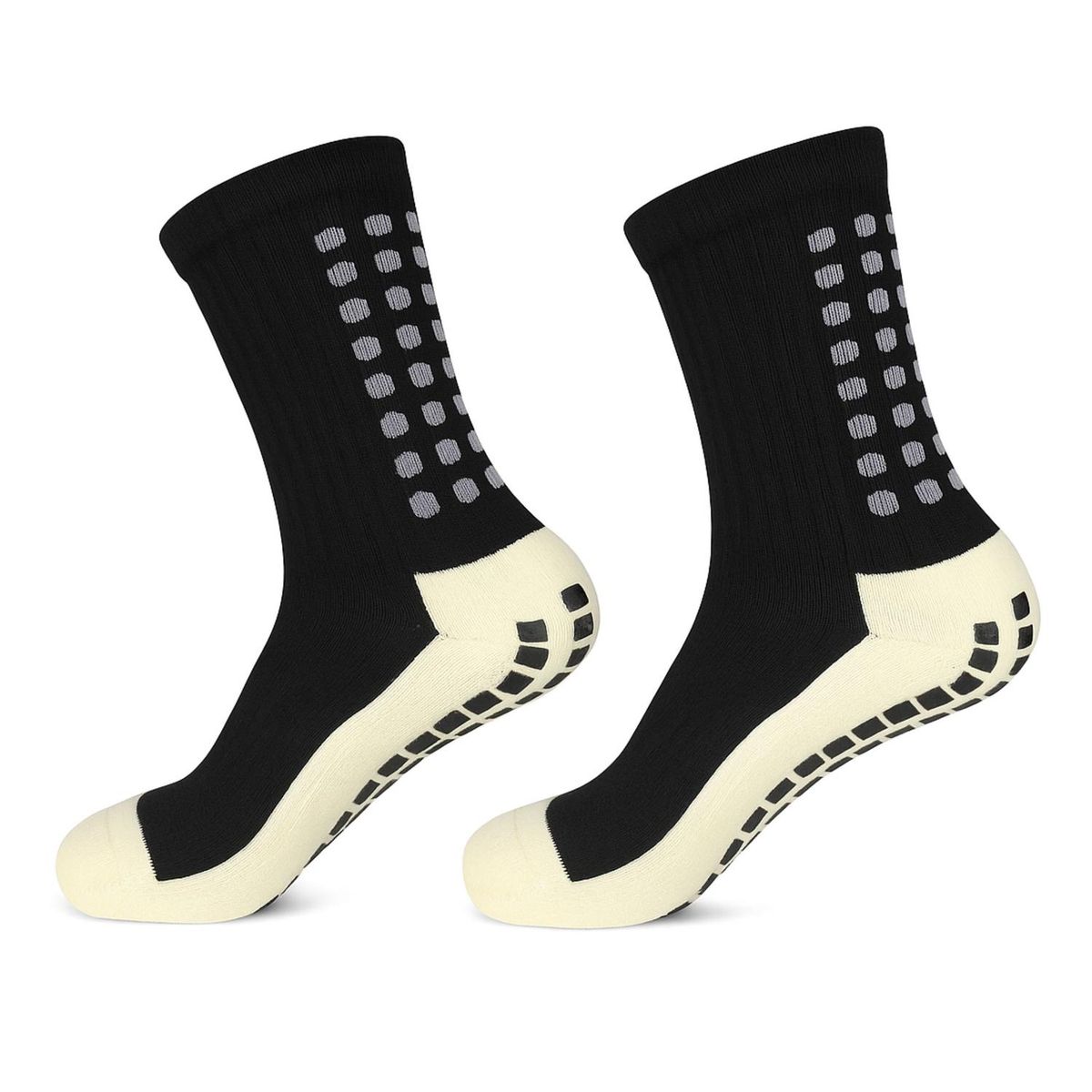 FOUR - Calcetines Antideslizantes - Fibra de Bambú Negros Four