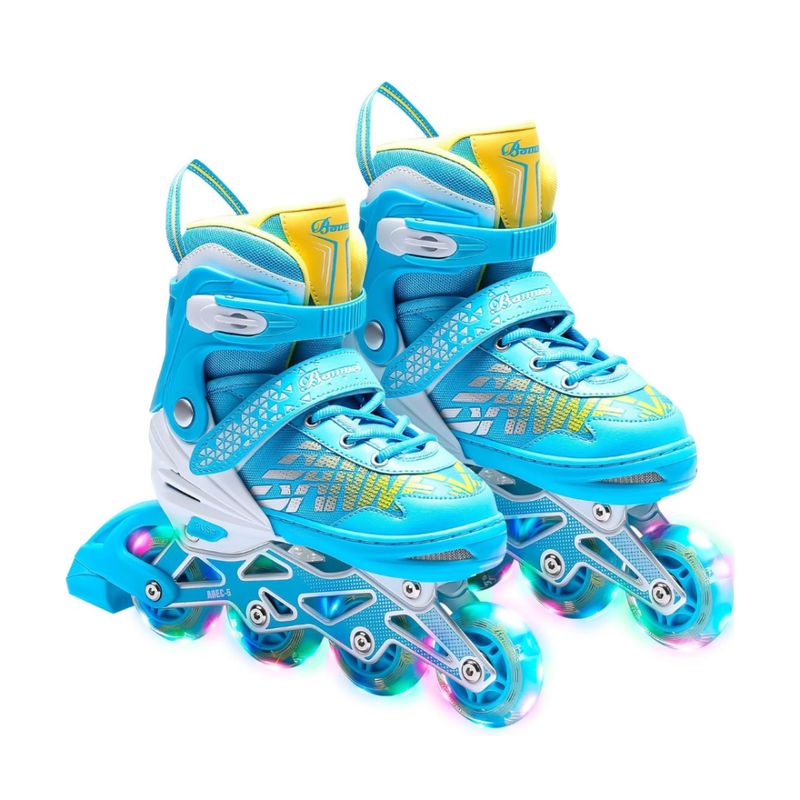 GENERICO - Patines en línea ajustables Infantiles BanWei Blue