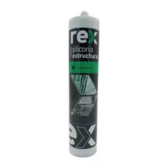 GENERICO - SILICONA ESTRUCTURAL NEGRO 300ML REX/MIMBRAL