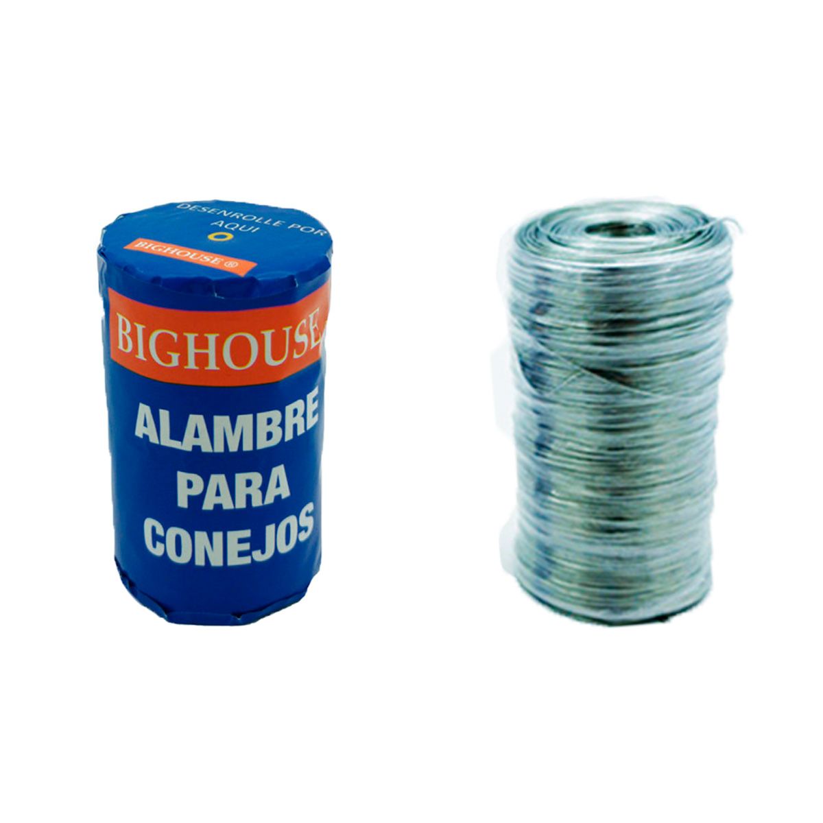 GENERICO - Alambre galvanizado para conejo 368mt 45 unidades Bighouse