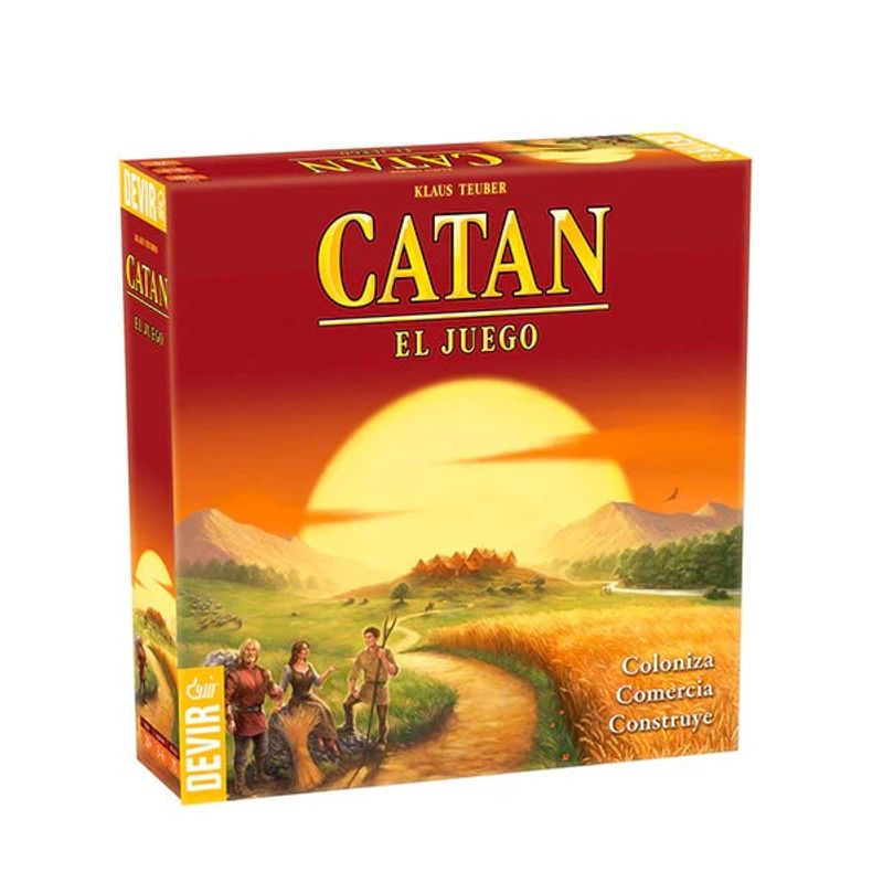 DEVIR - Catan Juego de Tablero para 3-4 personas español