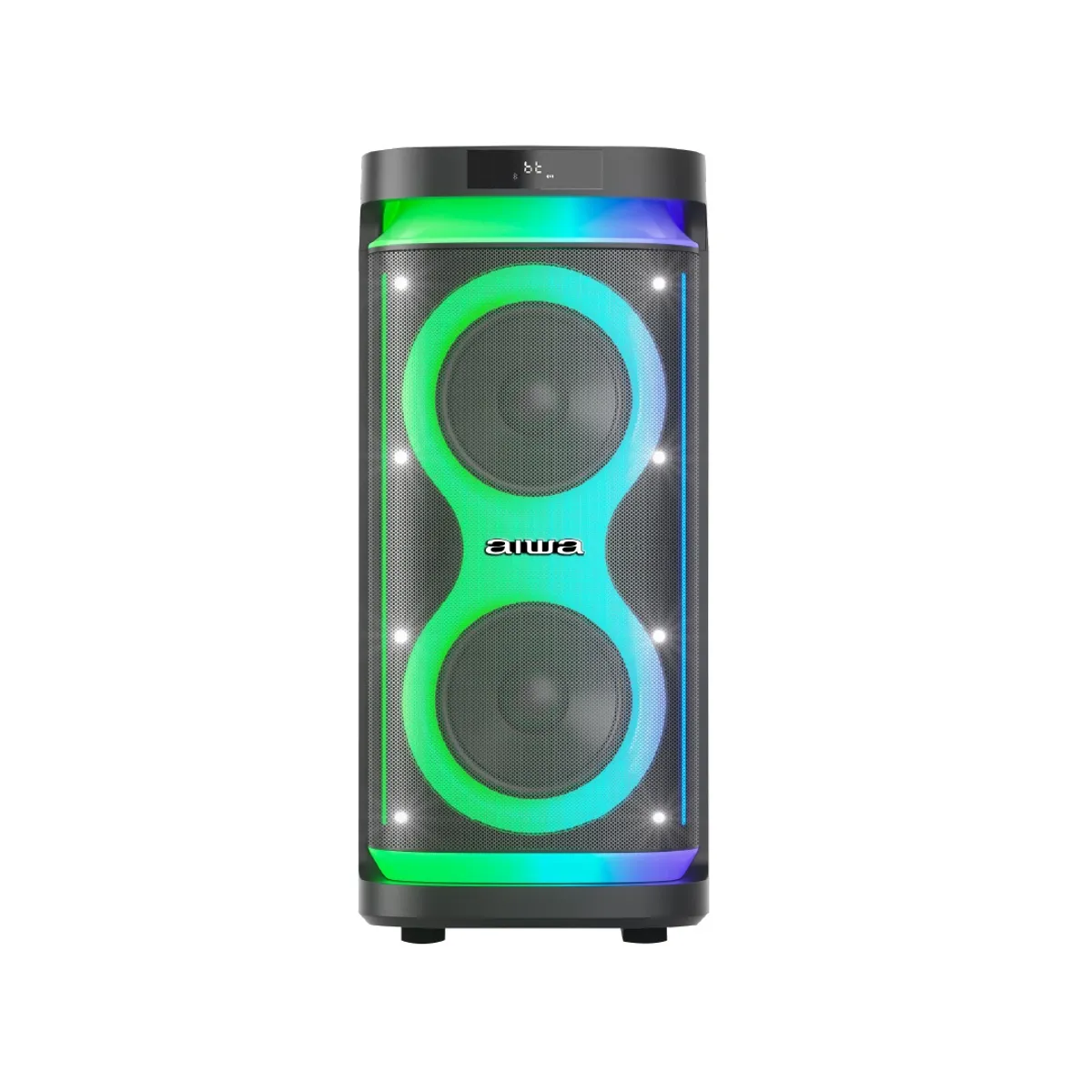 AIWA - Parlante Bluetooth Portatil Aiwa Karaoke Tws Led Aw-poh5d