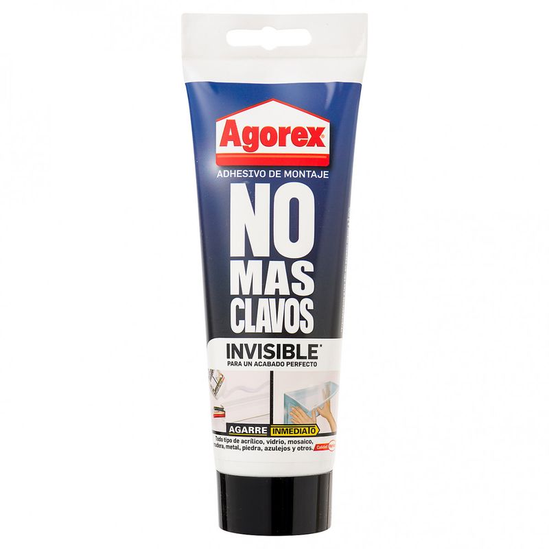 GENERICO - ADHESIVO NO MAS CLAVOS 200GR  INVISIBLE AGOREX-MIMBRAL