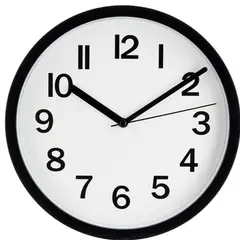 ATMOSPHERA - Reloj Cocina Loly 22 cm - Negro