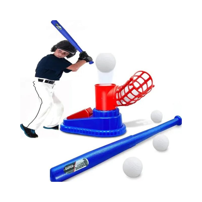 GENERICO - Kit De Beisbol Y Pelotas De Plástico Para Niños Con Soporte