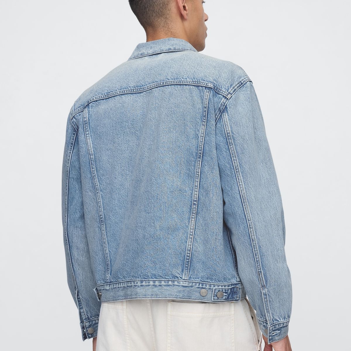 GAP - Chaqueta Hombre Denim Icon Azul Gap