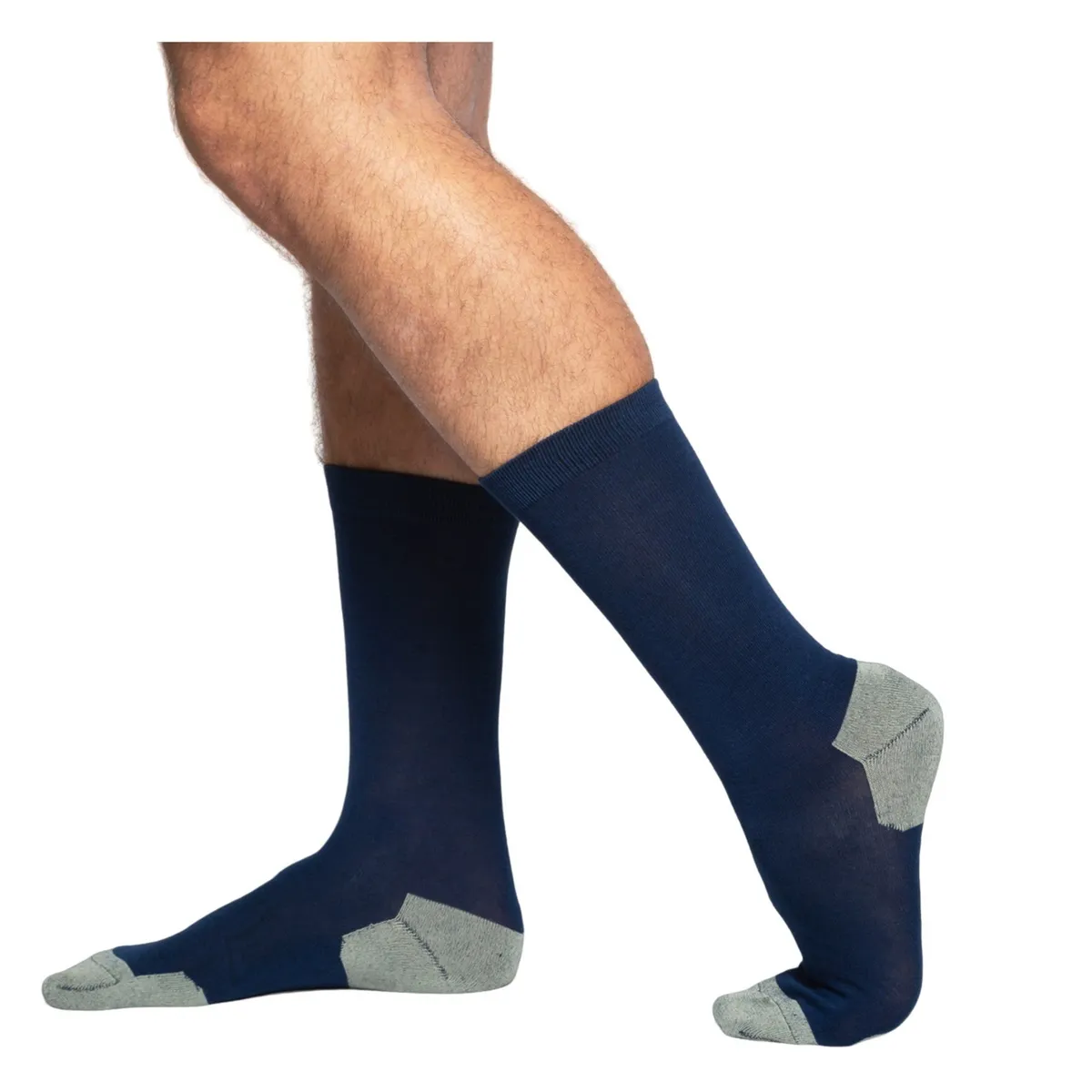 GARSIL - 6 Pares De Calcetines De Vestir Con Fibra De Cobre y Bambú