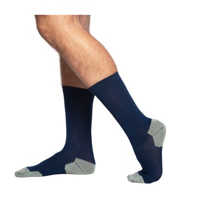 Imagen 2 del producto 6 Pares De Calcetines De Vestir Con Fibra De Cobre y Bambú