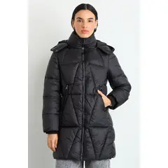 IO - Parka Negro Mujer