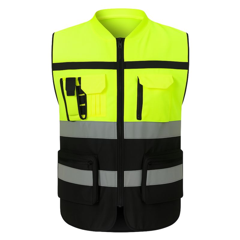 GENERICO - Chaleco Geólogo Ingeniero Reflectante Bolsillos Premium