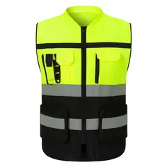 GENERICO - Chaleco Geólogo Ingeniero Reflectante Bolsillos Premium