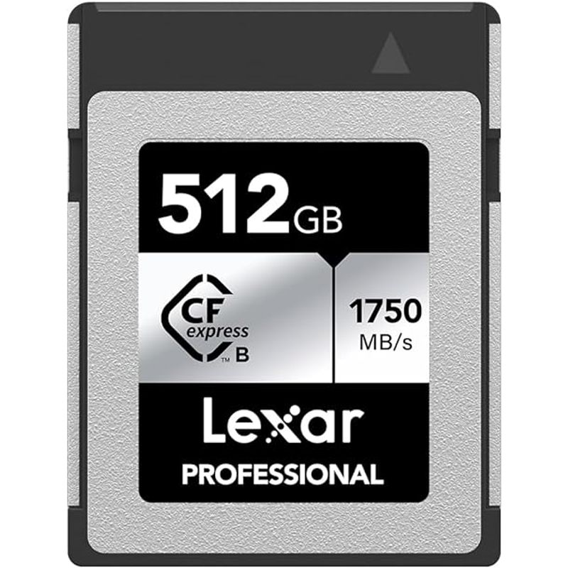 LEXAR - Memoria Cfexpress Tipo B Lexar Silver 512 Gb 1750 Mb/s 8k