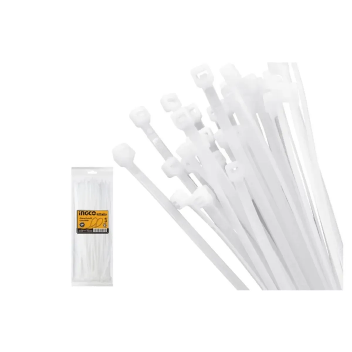 GENERICO - Amarracable plástica blanca 250mm bl100 hct25048 Ingco