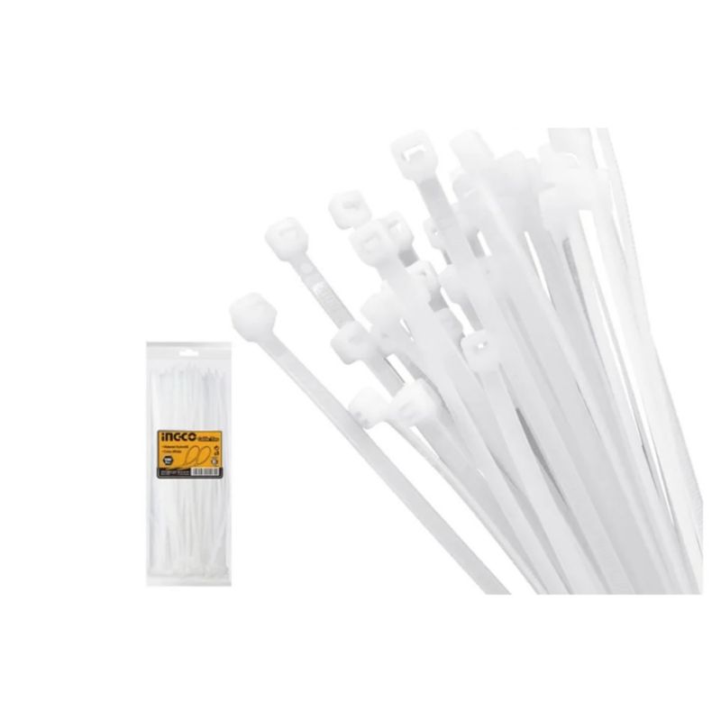 GENERICO - Amarracable plástica blanca 250mm bl100 hct25048 Ingco