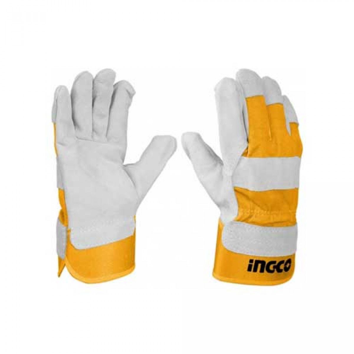 GENERICO - Guante descarne gris amarillo t 10.5 Ingco
