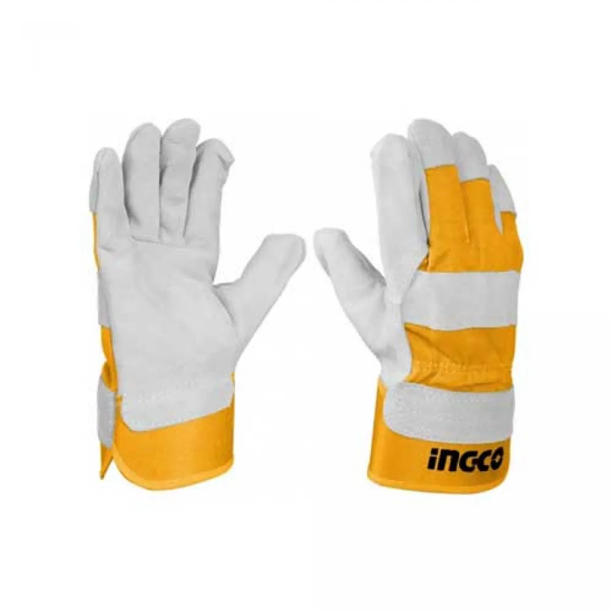 GENERICO - Guante descarne gris amarillo t 10.5 Ingco