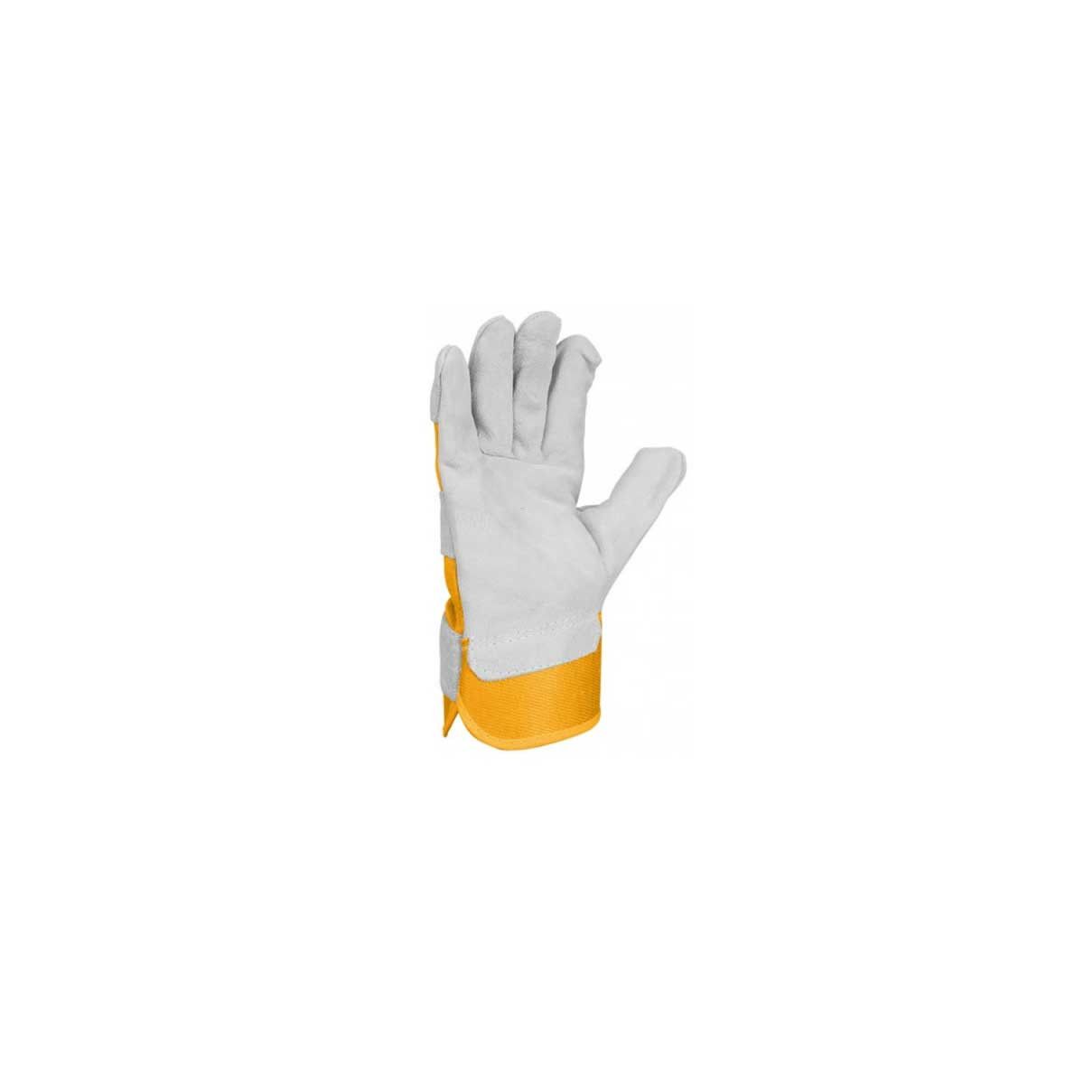 GENERICO - Guante descarne gris amarillo t 10.5 Ingco