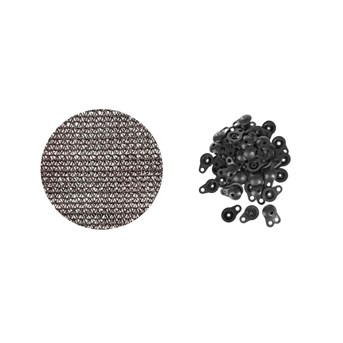 GENERICO - MALLA RASCHEL RO.100MT NEGRO 80%*2.10MT-MIMBRAL