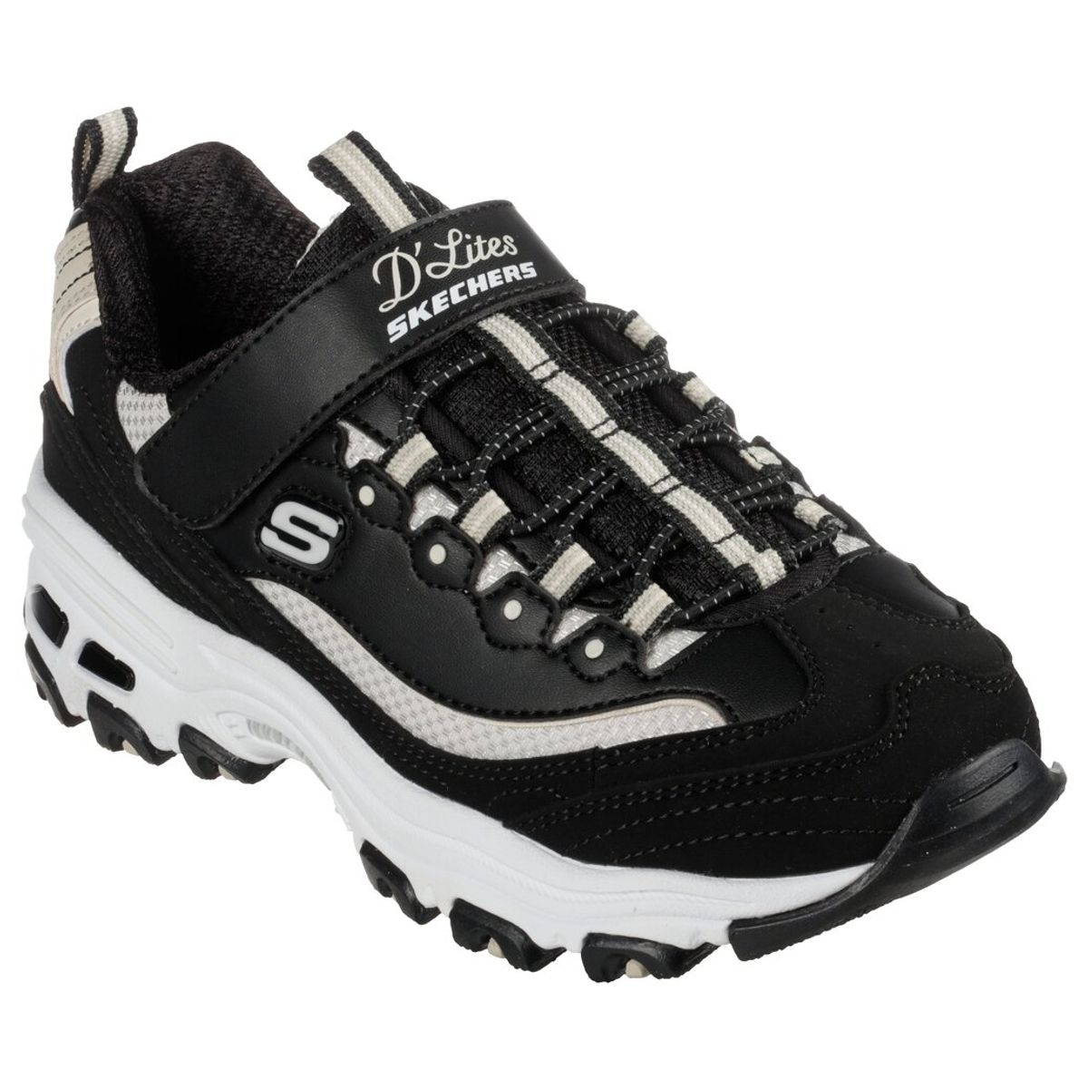 SKECHERS - Zapatillas Niña DLites Negro Skechers