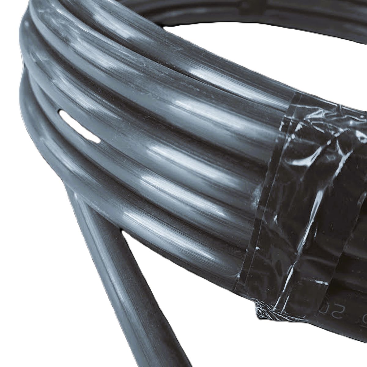 GENERICO - cañeria plansa recuperada negra 1/2 rollo de 100 mts