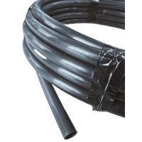 Cañeria plansa recuperada negra 1/2 rollo de 100 mts