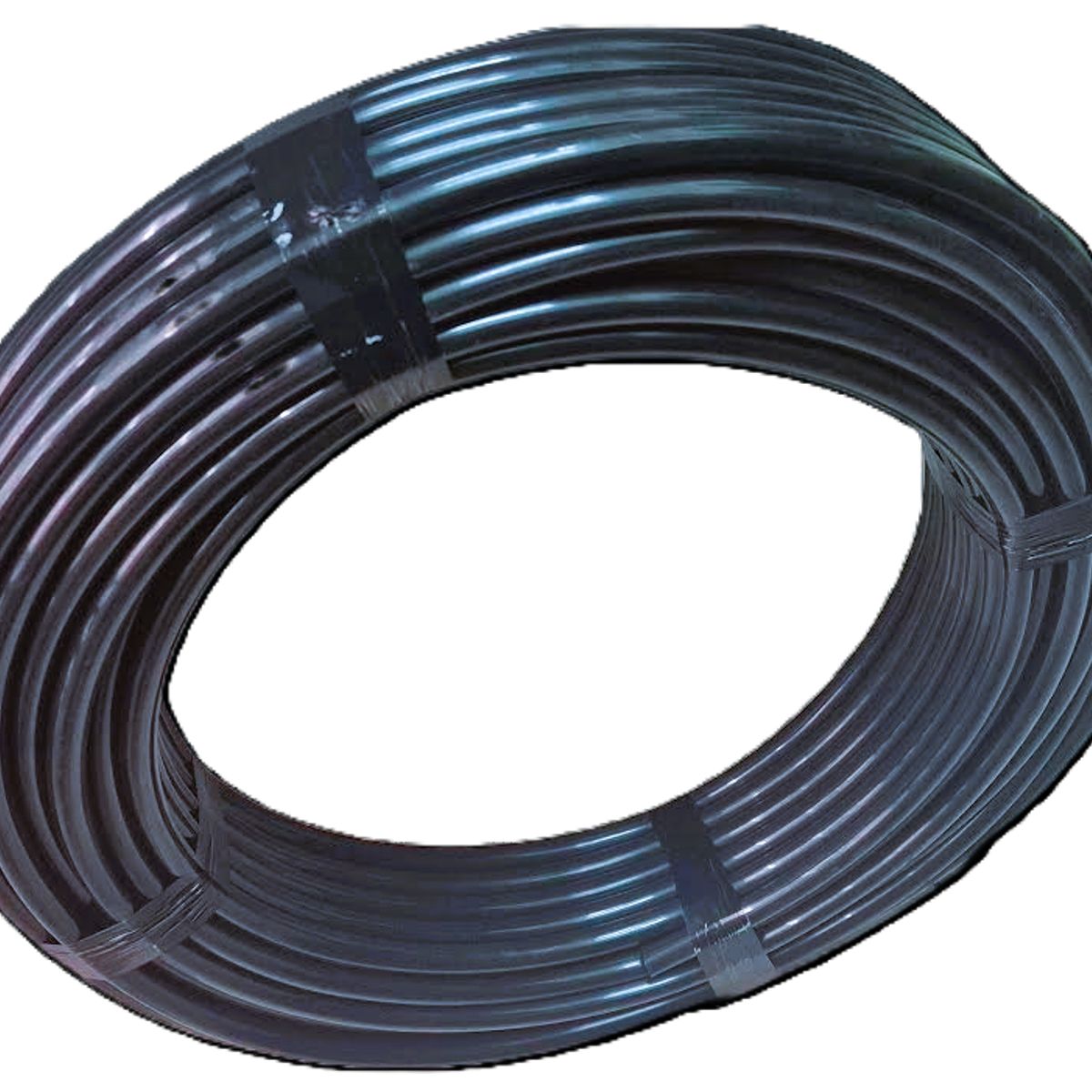 GENERICO - cañeria plansa recuperada negra 1/2 rollo de 100 mts