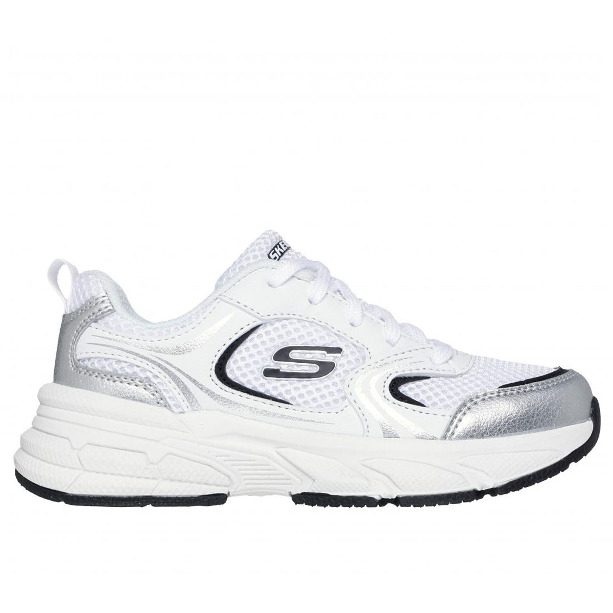 SKECHERS - Zapatillas Niña Retro-Graph Blanco Skechers