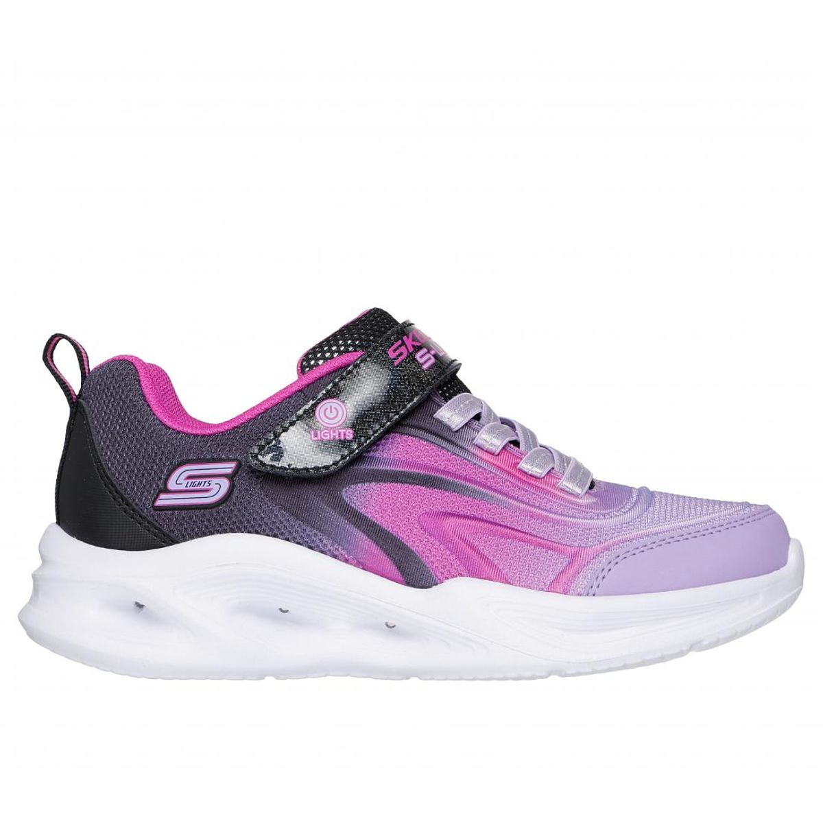 SKECHERS - Zapatillas Niña Skechers Sola Glow Color Breeze Negro Skechers