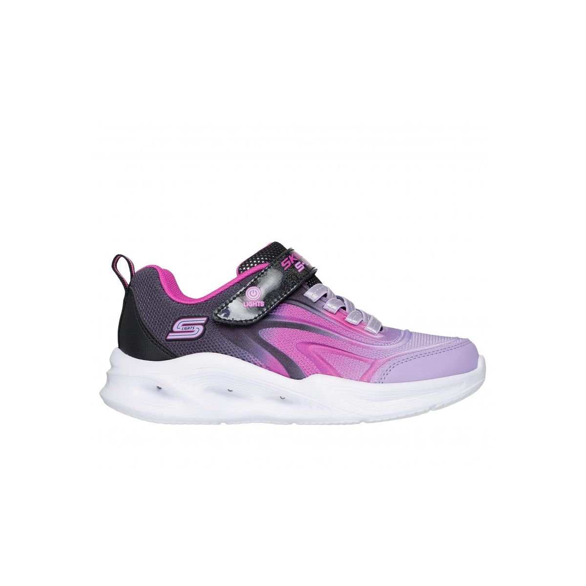SKECHERS - Zapatillas Niña Skechers Sola Glow Color Breeze Negro Skechers