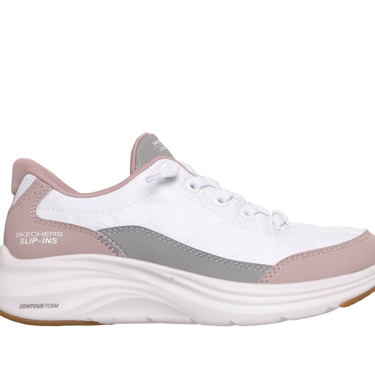 SKECHERS - Zapatillas Niña Slip-ins Contour Foam Blanco Skechers